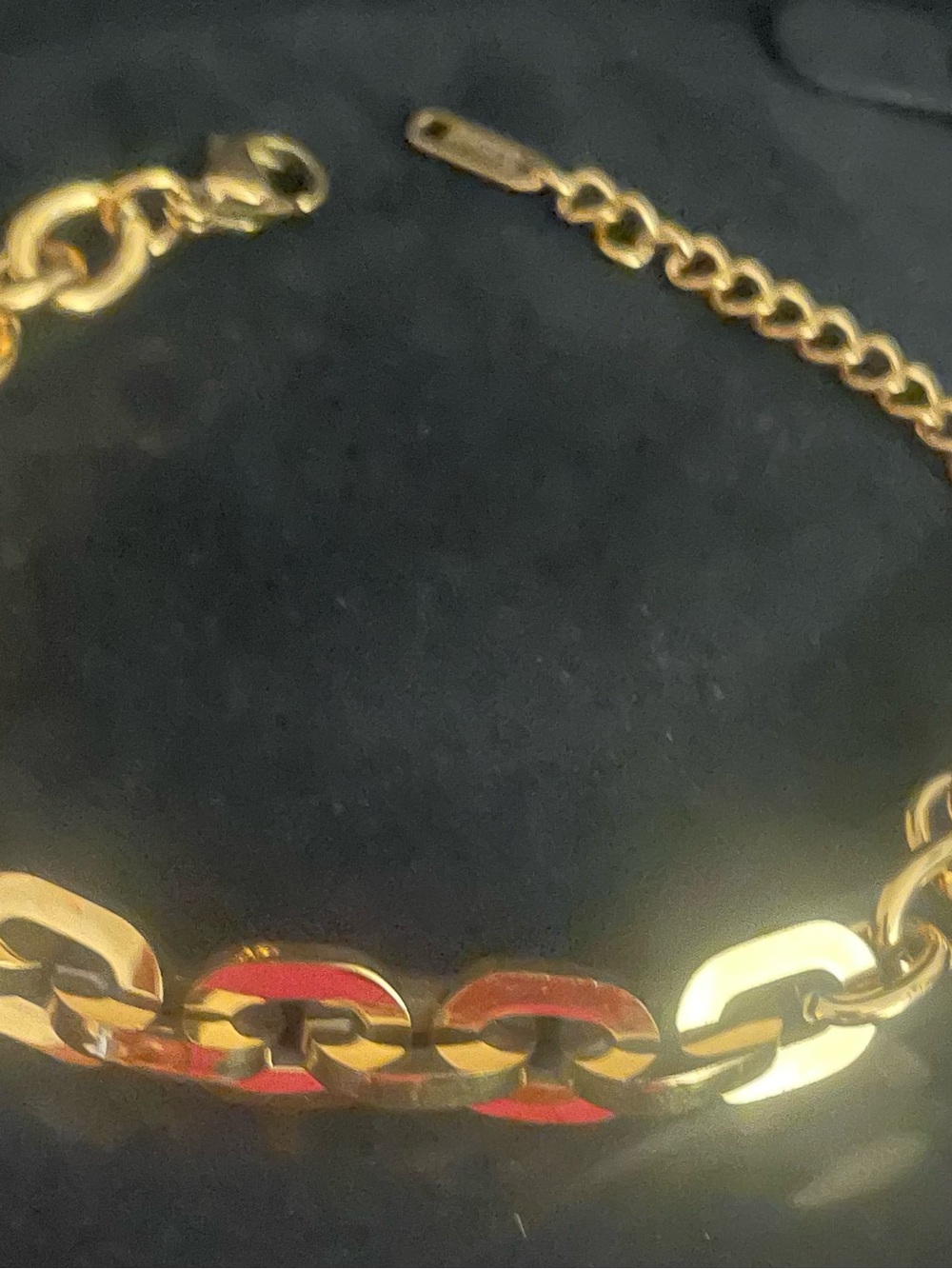 Gold-Tone Women's Chain stainless steel Bracelet